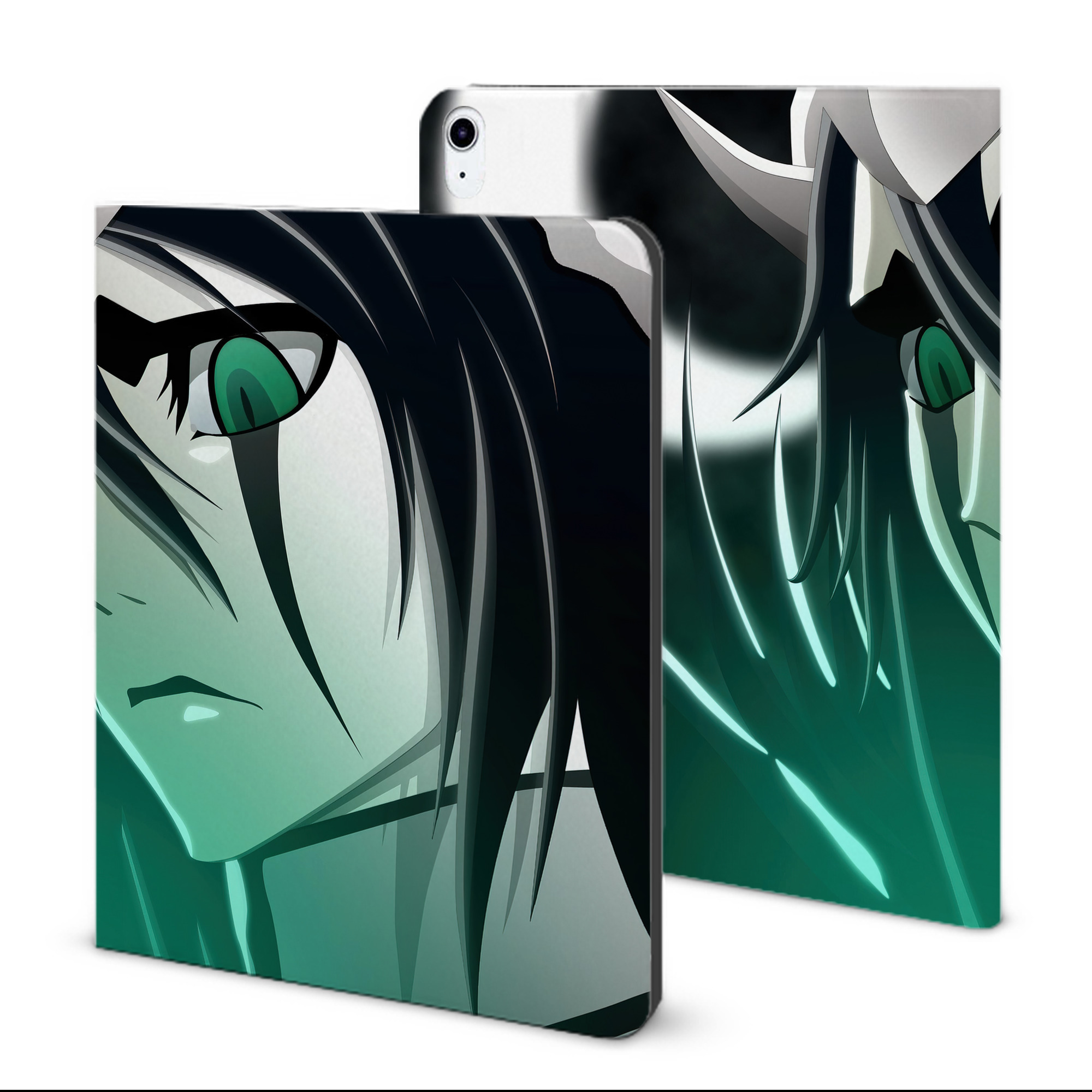 （画像用） ブリーチ BLEACH IPad ケース ブック型 PUレザー TPU 耐衝撃 軽量 薄型 ペン収納なし 全面保護 IPad 各モデル対応